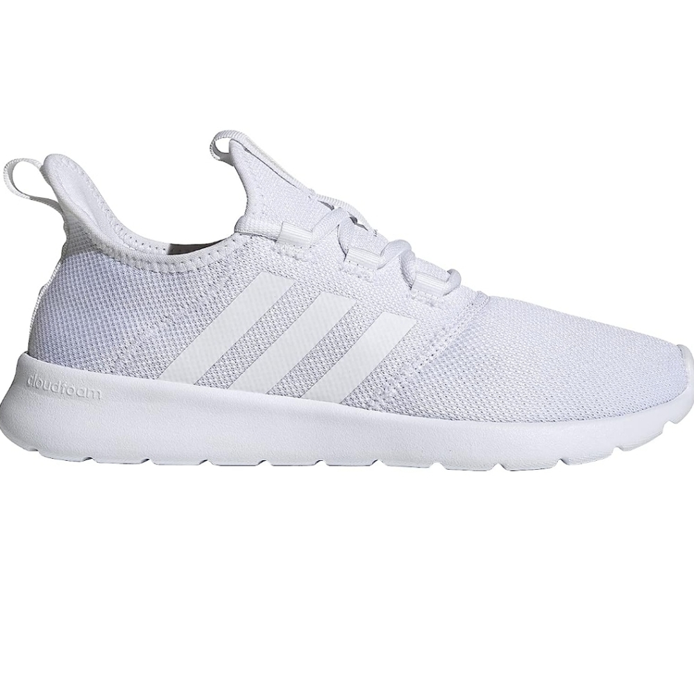 BRAND NEW IN BOX adidas all white cloadfoam comfort sneakers